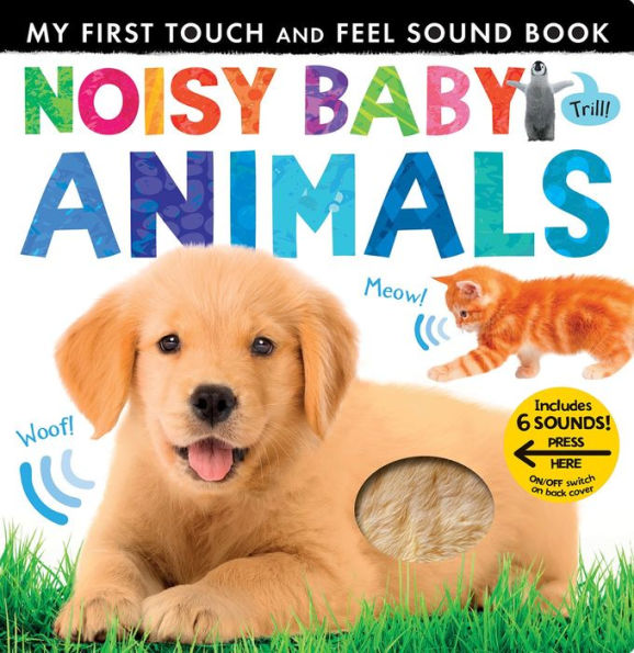 My First Noisy Touch and Feel Sound Book Boxed Set: Noisy Baby Animals; Noisy Farm; Noisy Animals