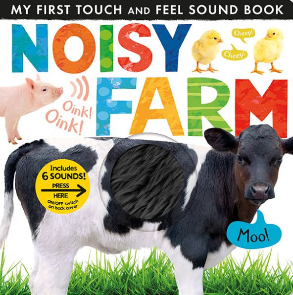 My First Noisy Touch and Feel Sound Book Boxed Set: Noisy Baby Animals; Noisy Farm; Noisy Animals