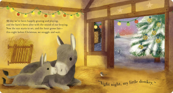 Night Night, Christmas: A touch-and-feel storybook
