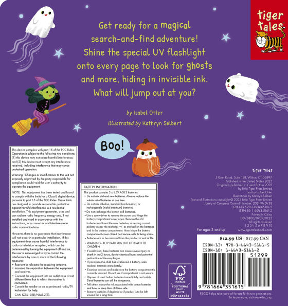 Magic Flashlight: Ghost Hunt: With invisible ink and UV flashlight
