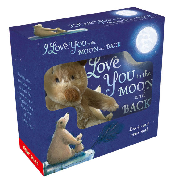 I Love You to the Moon and Back Book and Toy Set