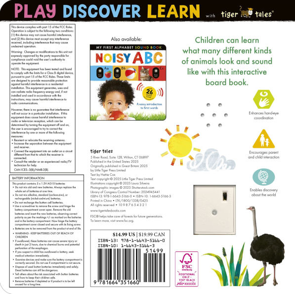 Noisy Animal World: My First Animal Sound Book