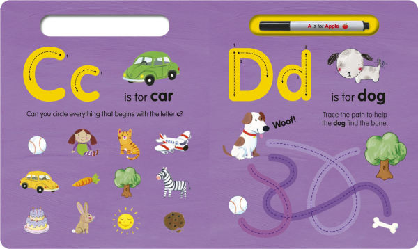 A is for Apple Wipe-Clean: My First Wipe-Clean Book