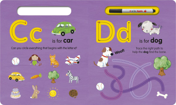 A is for Apple Wipe-Clean: My First Wipe-Clean Book