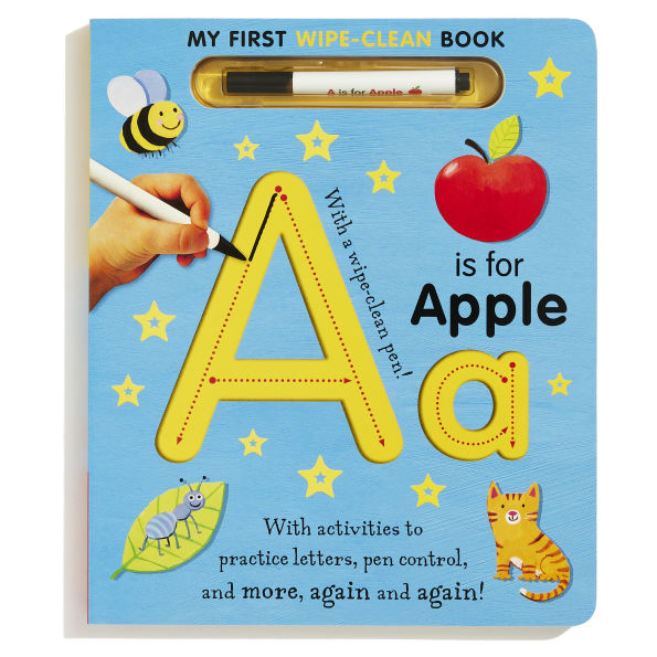 A is for Apple Wipe-Clean: My First Wipe-Clean Book