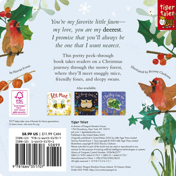 You're My Deerest: A Christmas book of love!