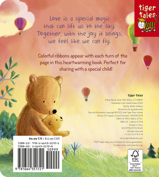 I Love You, Little One: A Sliding Ribbon Book