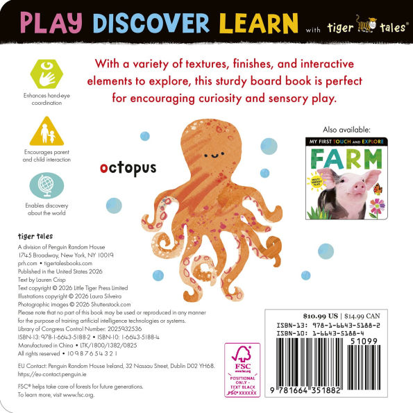 A to Z: My First Touch and Explore: Multi-sensory play!