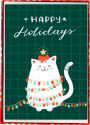 Happy Holidays Cat Christmas Boxed Cards