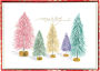 Merry Trees Color Holiday Boxed Cards