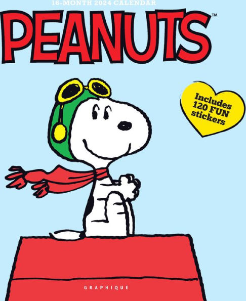 2024 Peanuts Wall Calendar