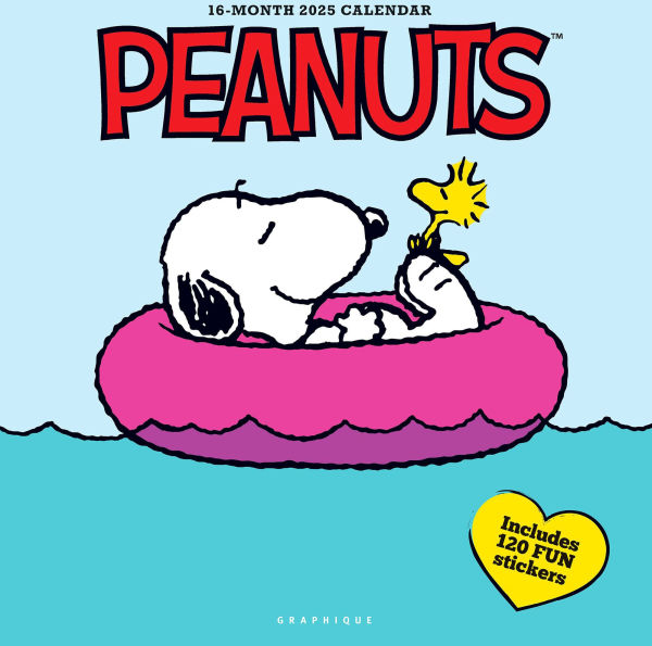 2025 Peanuts Wall Calendar