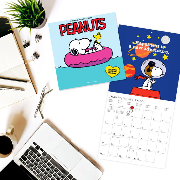 2025 Peanuts Wall Calendar