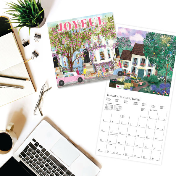 2026 Joyful Landscapes Wall Calendar