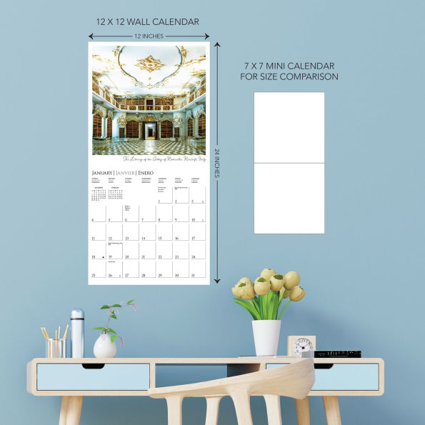 2026 Libraries Wall Calendar