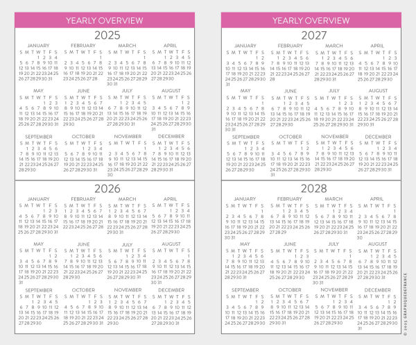 2026 Joyful Landscapes 2 Year Planner