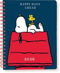 Title: 2025-2026 Peanuts Happy Days Ahead 8x10 Frosted Cover Planner