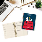Alternative view 5 of 2025-2026 Peanuts Happy Days Ahead 8x10 Frosted Cover Planner