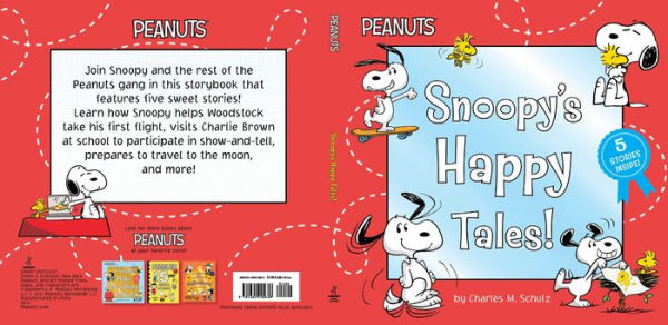 Snoopy's Happy Tales!: Snoopy Goes to School; Snoopy Takes Off!; Shoot for the Moon, Snoopy!; A Best Friend for Snoopy; Woodstock's First Flight!