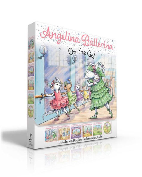 Angelina Ballerina On the Go! (Boxed Set): Angelina Ballerina at Ballet School; Angelina Ballerina Dresses Up; Big Dreams!; Center Stage; Family Fun Day; Meet Angelina Ballerina