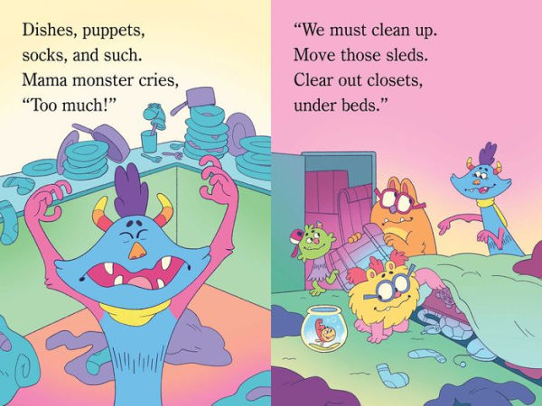 Monsters in a Mess: Ready-to-Read Level 1