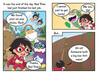 Alternative view 6 of Red Titan and the Never-Ending Maze: Ready-to-Read Graphics Level 1