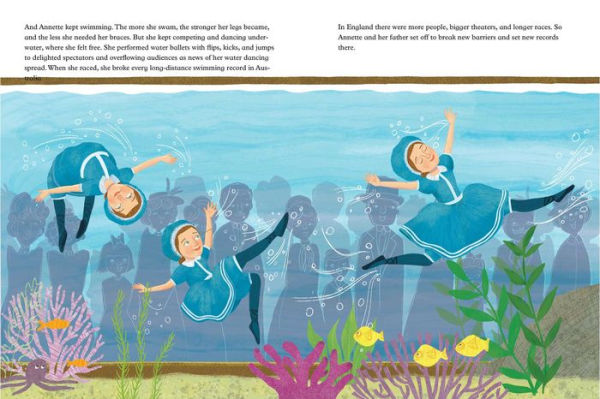 Annette Feels Free: The True Story of Kellerman, World-Class Swimmer, Fashion Pioneer, and Real-Life Mermaid