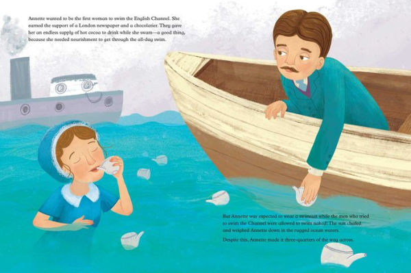 Annette Feels Free: The True Story of Kellerman, World-Class Swimmer, Fashion Pioneer, and Real-Life Mermaid