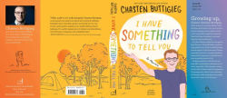 Alternative view 3 of I Have Something to Tell You-For Young Adults: A Memoir