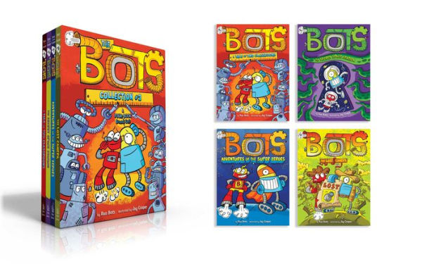 The Bots Collection #2 (Boxed Set): A Tale of Two Classrooms; The Secret Space Station; Adventures of the Super Zeroes; The Lost Camera