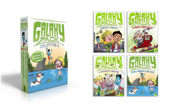 The Galaxy Zack Collection #2 (Boxed Set): Three's a Crowd!; A Green Christmas!; A Galactic Easter!; Drake Makes a Splash!