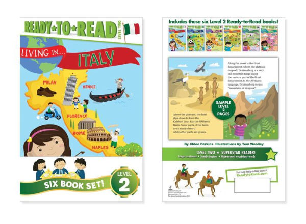 Living In . . . Ready-to-Read Value Pack: Living in . . . Italy; Living in . . . Brazil; Living in . . . Mexico; Living in . . . China; Living in . . . South Africa; Living in . . . India