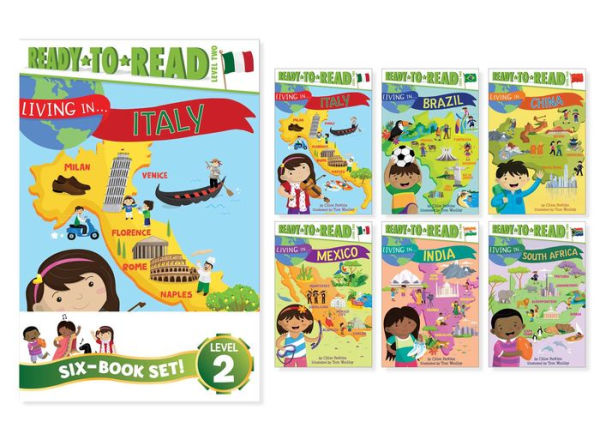 Living In . . . Ready-to-Read Value Pack: Living in . . . Italy; Living in . . . Brazil; Living in . . . Mexico; Living in . . . China; Living in . . . South Africa; Living in . . . India