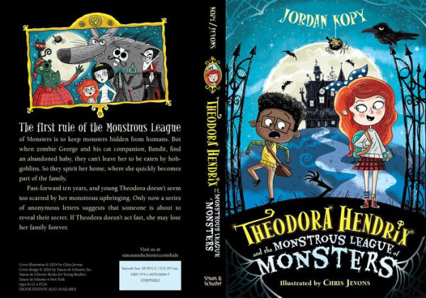 Theodora Hendrix and the Monstrous League of Monsters by Jordan Kopy, Chris  Jevons, Paperback | Barnes & Noble®