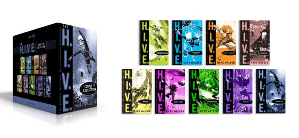 The H.I.V.E. Complete Collection (Boxed Set): H.I.V.E.; Overlord Protocol; Escape Velocity; Dreadnought; Rogue; Zero Hour; Aftershock; Deadlock; Bloodline
