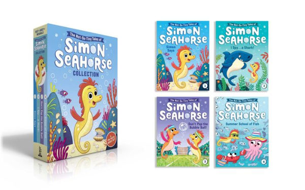 The Not-So-Tiny Tales of Simon Seahorse Collection (Boxed Set): Simon Says; I Spy . . . a Shark!; Don't Pop the Bubble Ball!; Summer School of Fish
