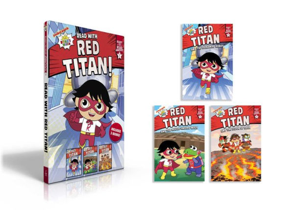 Read with Red Titan! (Boxed Set): Red Titan and the Runaway Robot; Red Titan and the Never-Ending Maze; Red Titan and the Floor of Lava