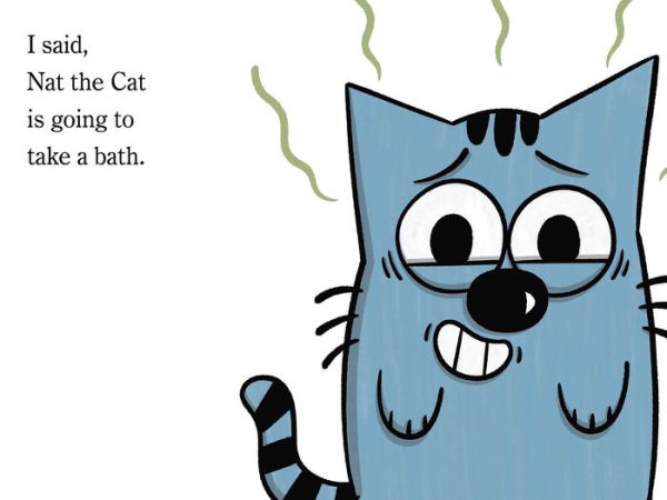 Nat the Cat Takes a Bath: Ready-to-Read Pre-Level 1