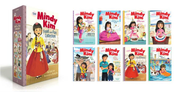 The Mindy Kim Food and Fun Collection (Boxed Set): Mindy Kim and the Yummy Seaweed Business; and the Lunar New Year Parade; and the Birthday Puppy; Class President; and the Trip to Korea; and the Big Pizza Challenge; and the Fairy-Tale Wedding; Makes a Sp