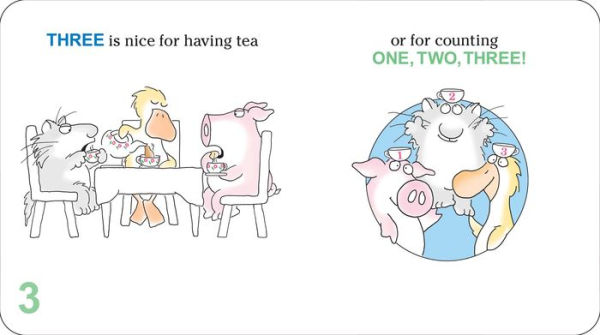 One, Two, Three!: A Happy Counting Book