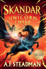 Book | Skandar and the Unicorn Thief (B&N Exclusive Edition) By A.F. Steadman.