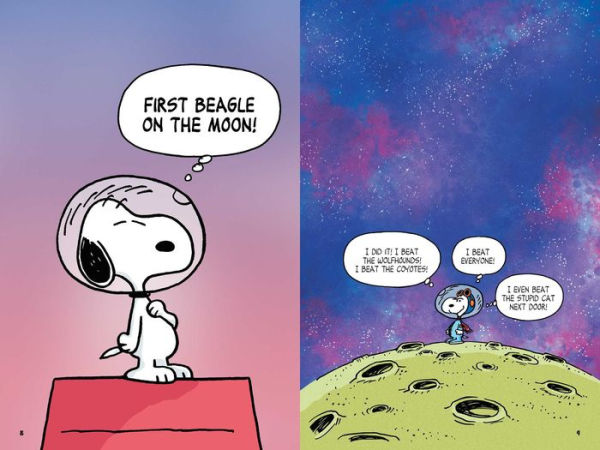 Snoopy Soars to Space: Peanuts Graphic Novels