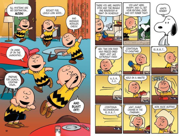 Snoopy Soars to Space: Peanuts Graphic Novels