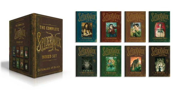 The Complete Spiderwick Chronicles Boxed Set: The Field Guide; The Seeing Stone; Lucinda's Secret; The Ironwood Tree; The Wrath of Mulgarath; The Nixie's Song; A Giant Problem; The Wyrm King