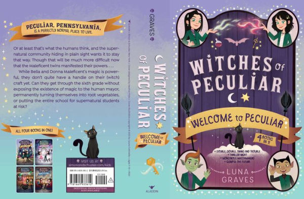 Welcome to Peculiar: Double, Double, Twins and Trouble; Thriller Night; Monstrous Matchmakers; Glimpse the Future