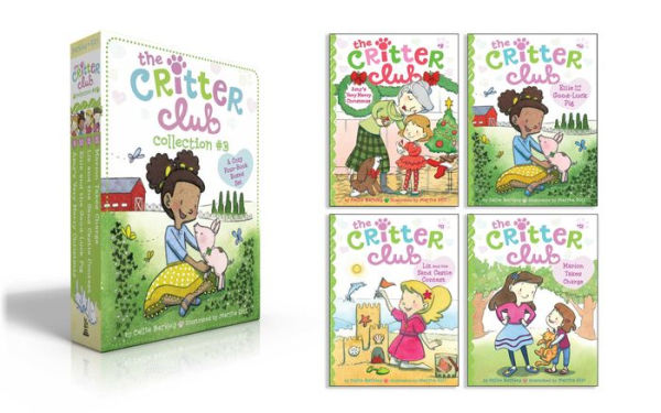 The Critter Club Collection #3 (Boxed Set): Amy's Very Merry Christmas; Ellie and the Good-Luck Pig; Liz and the Sand Castle Contest; Marion Takes Charge