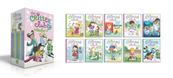 The Critter Club Ten-Book Collection #2 (Boxed Set): Liz and the Sand Castle Contest; Marion Takes Charge; Amy Is a Little Bit Chicken; Ellie the Flower Girl; Liz's Night at the Museum; Marion and the Secret Letter; Amy on Park Patrol; Ellie Steps Up to t