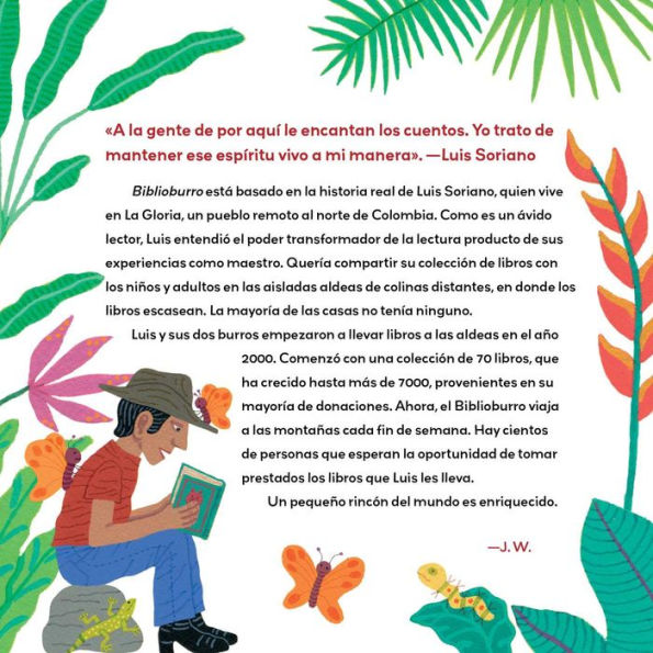 Biblioburro (Spanish Edition): Una historia real de Colombia