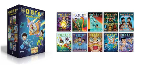 The DATA Set Ten-Book Collection (Boxed Set): March of the Mini Beasts; Don't Disturb the Dinosaurs; The Sky Is Falling; Robots Rule the School; A Case of the Clones; Invasion of the Insects; Out of Remote Control; Down the Brain Drain; S.O.S. from Outer