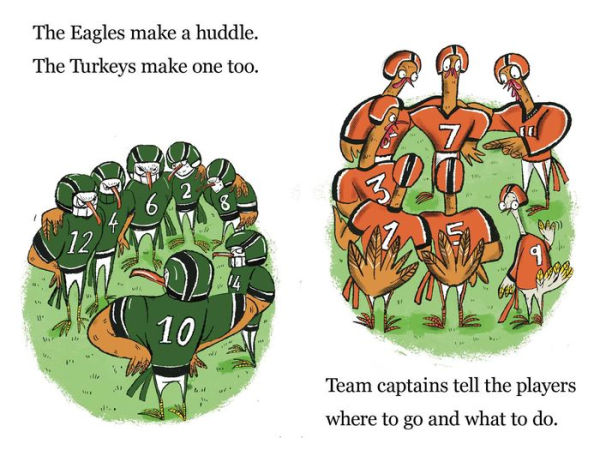 Eagles the End Zone: Ready-to-Read Level 1